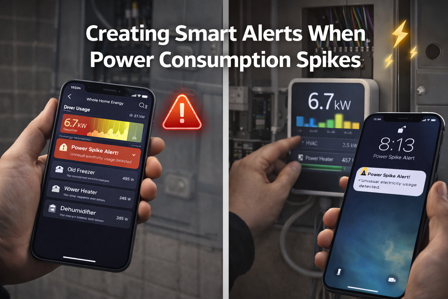 Creating Smart Alerts When Power Consumption Spikes