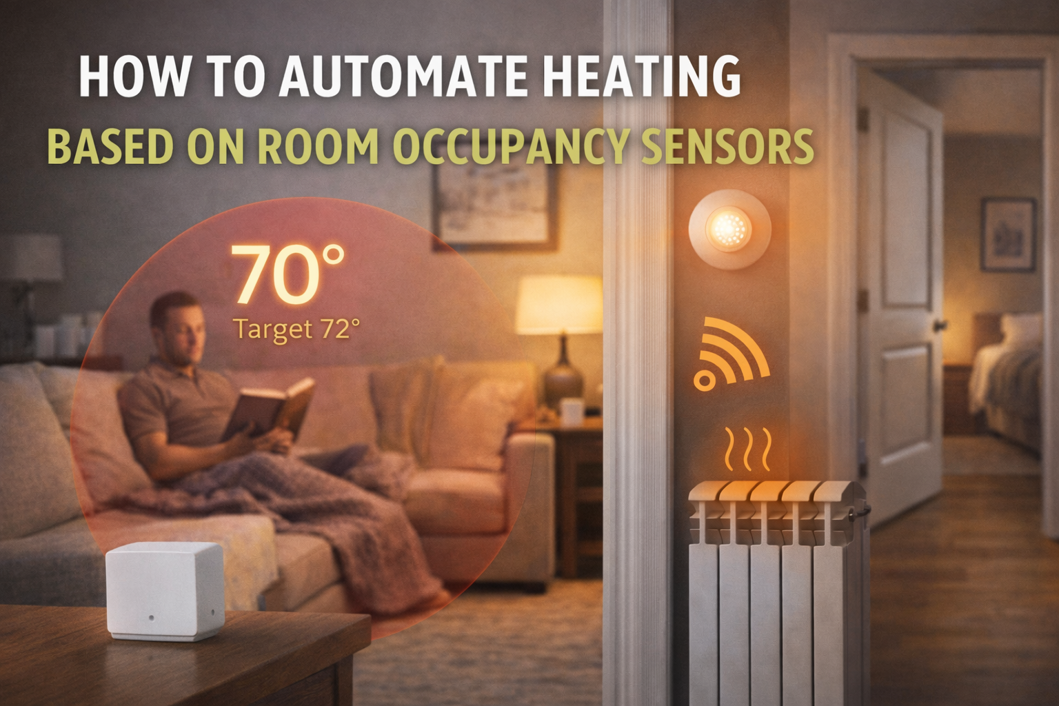 How to Automate Heating Based on Room Occupancy Sensors