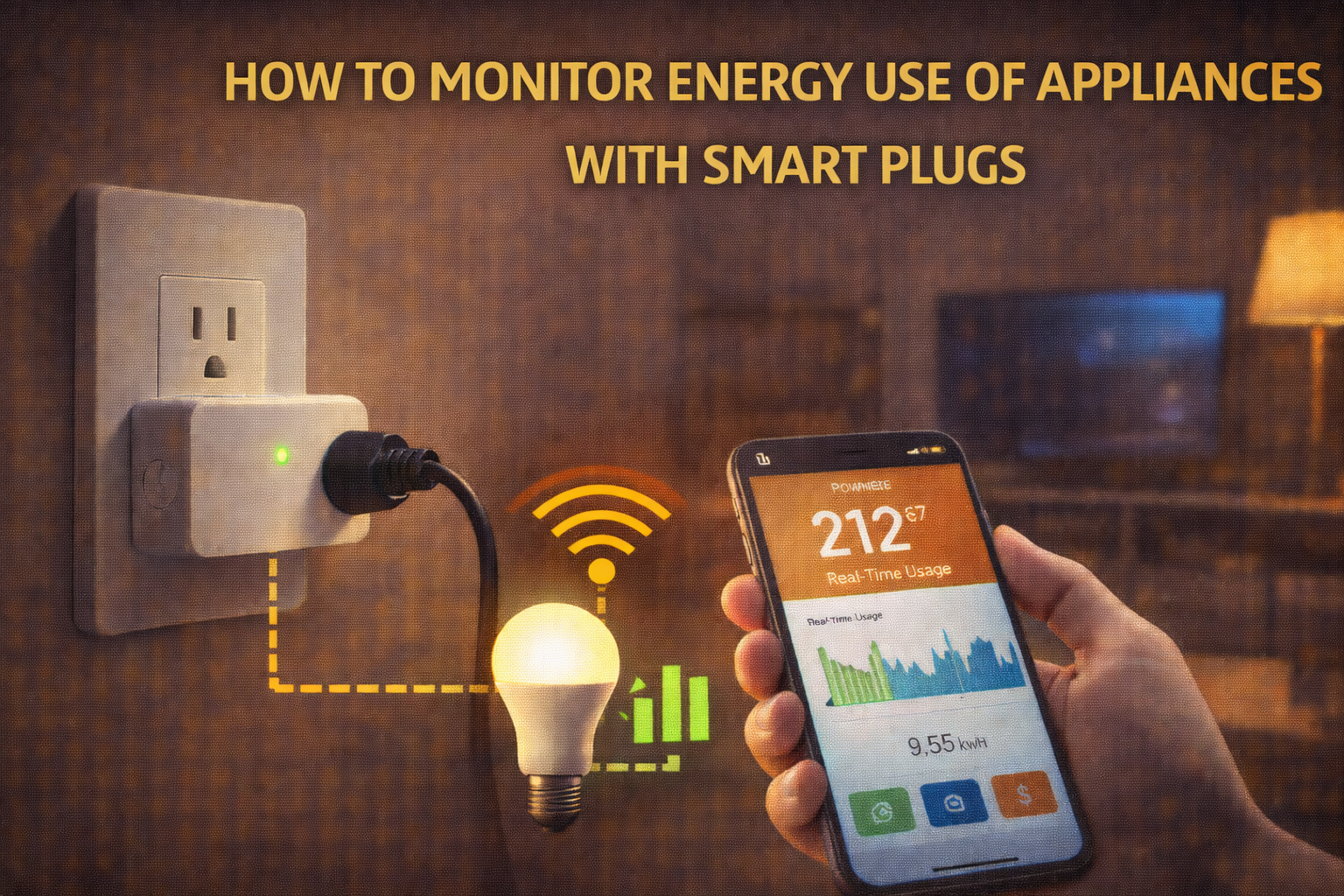 How to Monitor Energy Use of Appliances with Smart Plugs