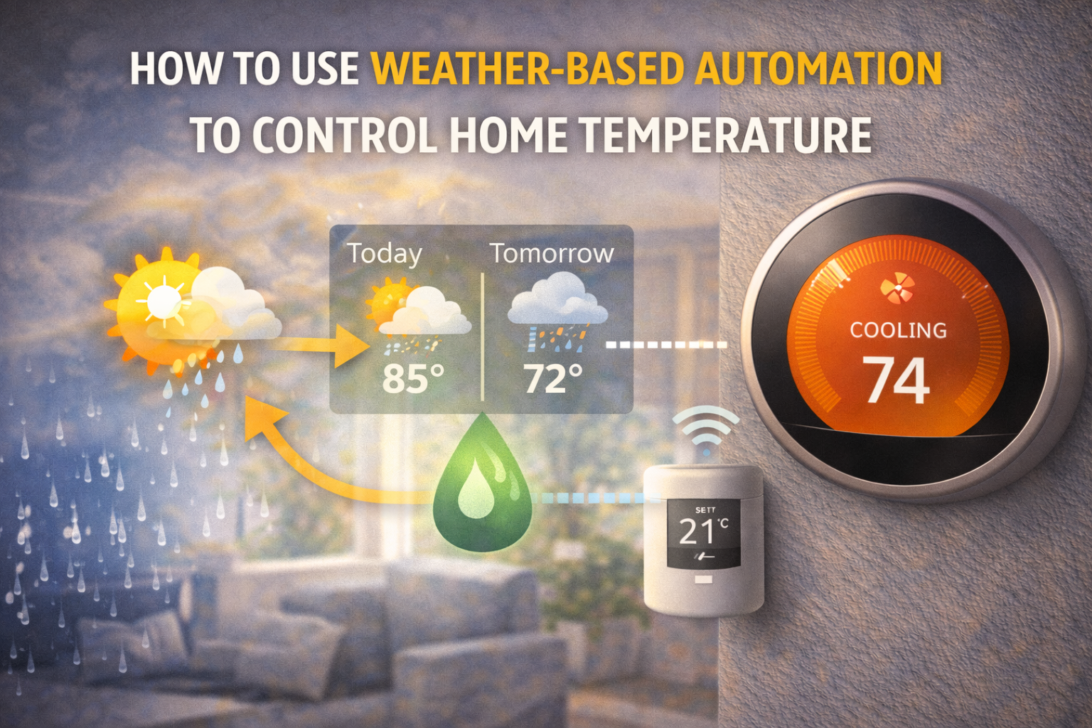 How to Use Weather-Based Automation to Control Home Temperature