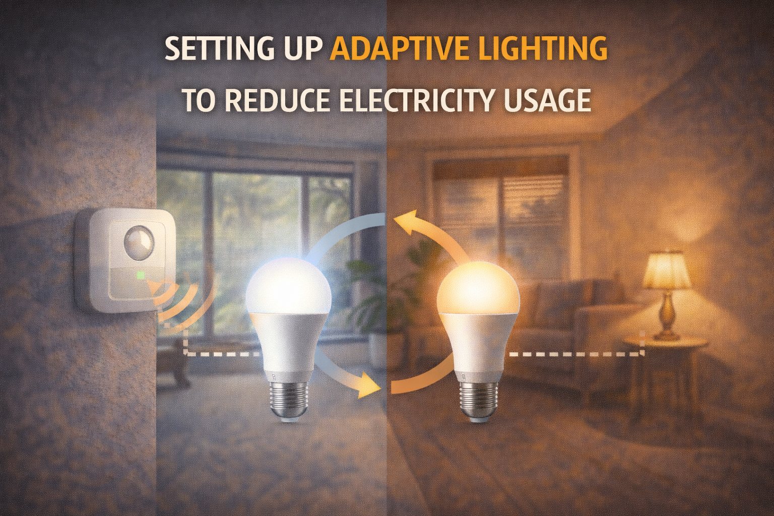 Setting Up Adaptive Lighting to Reduce Electricity Usage