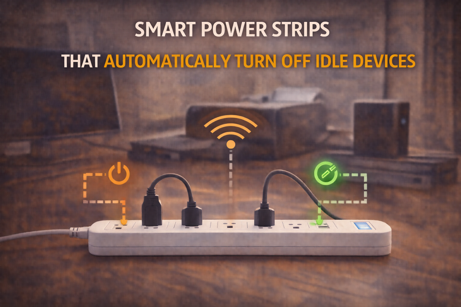 Smart Power Strips That Automatically Turn Off Idle Devices