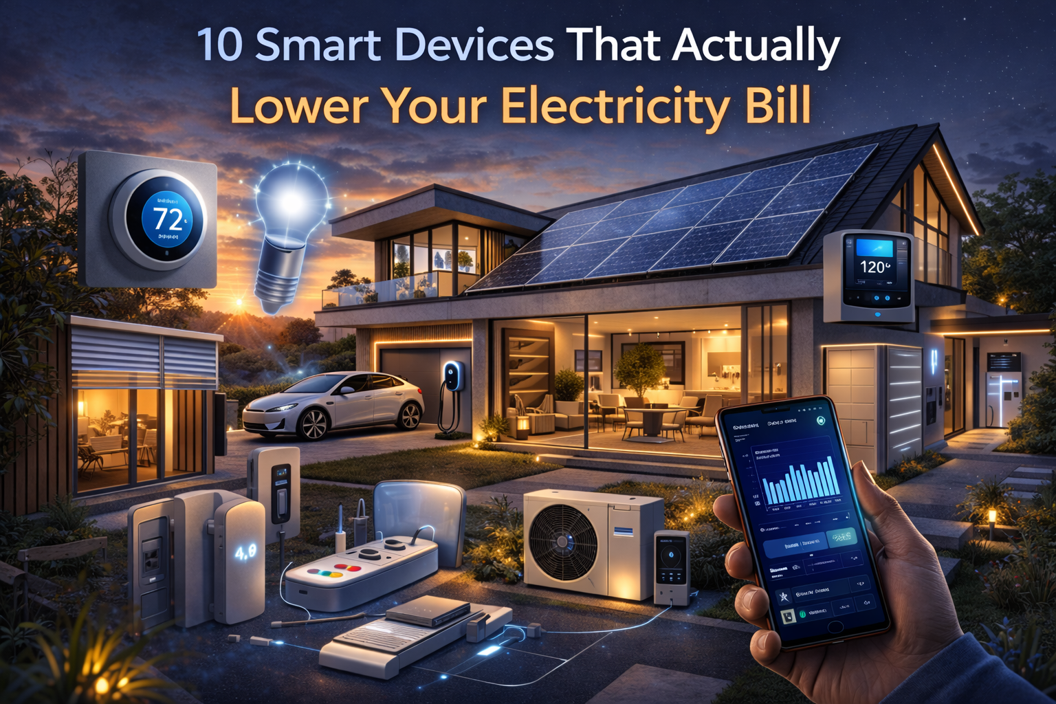 10 Smart Devices That Actually Lower Your Electricity Bill