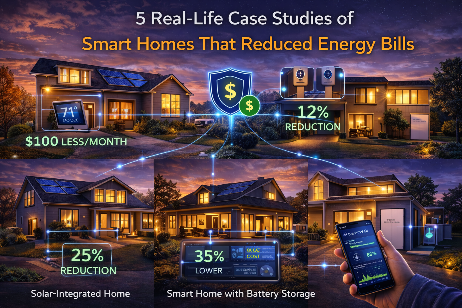 5 Real-Life Case Studies of Smart Homes That Reduced Energy Bills