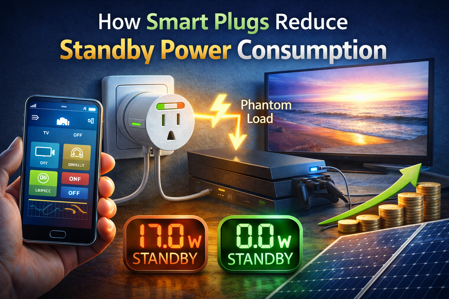 How Smart Plugs Reduce Standby Power Consumption and Lower Your Electricity Bill