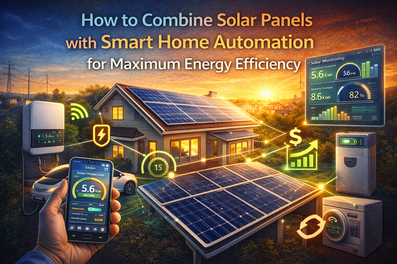 How to Combine Solar Panels with Smart Home Automation for Maximum Energy Efficiency