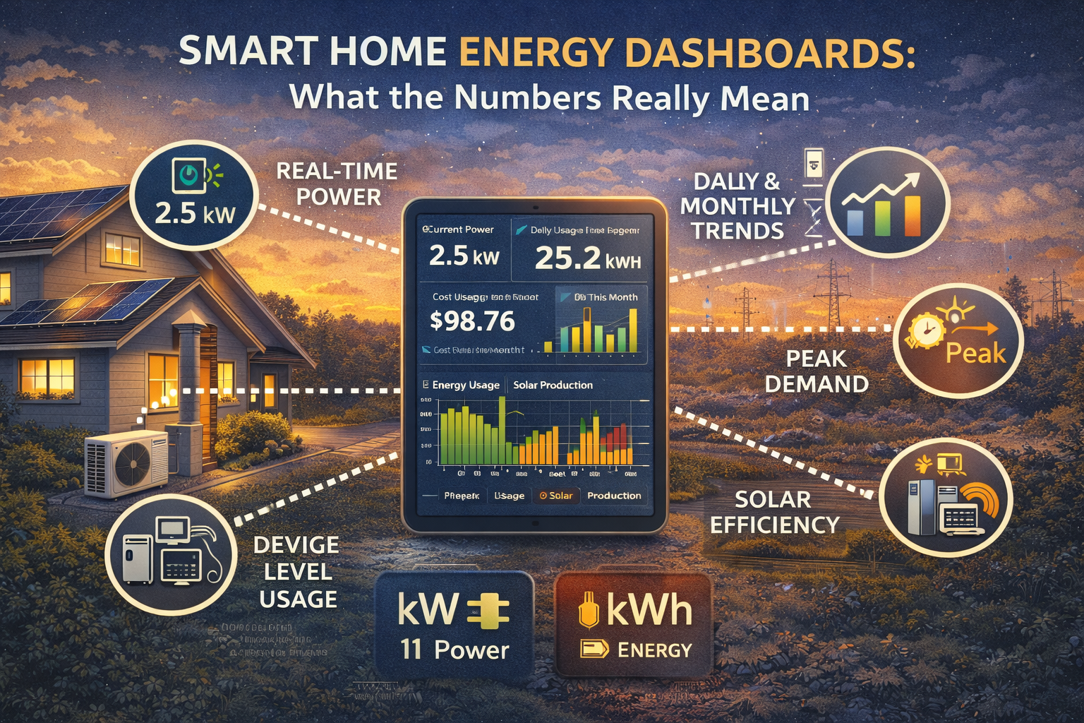 Smart Home Energy Dashboards What the Numbers Really Mean