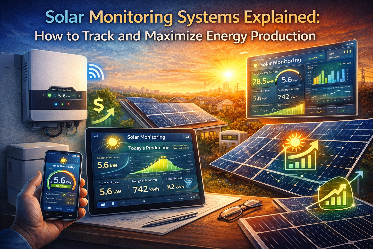 Solar Monitoring Systems Explained How to Track and Maximize Energy Production