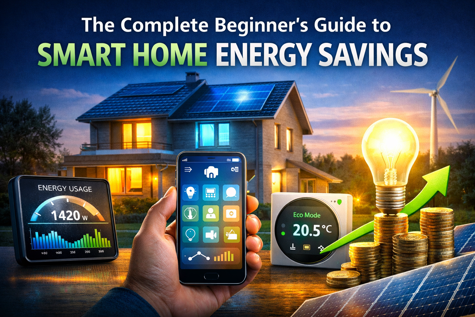 The Complete Beginner’s Guide to Smart Home Energy Savings